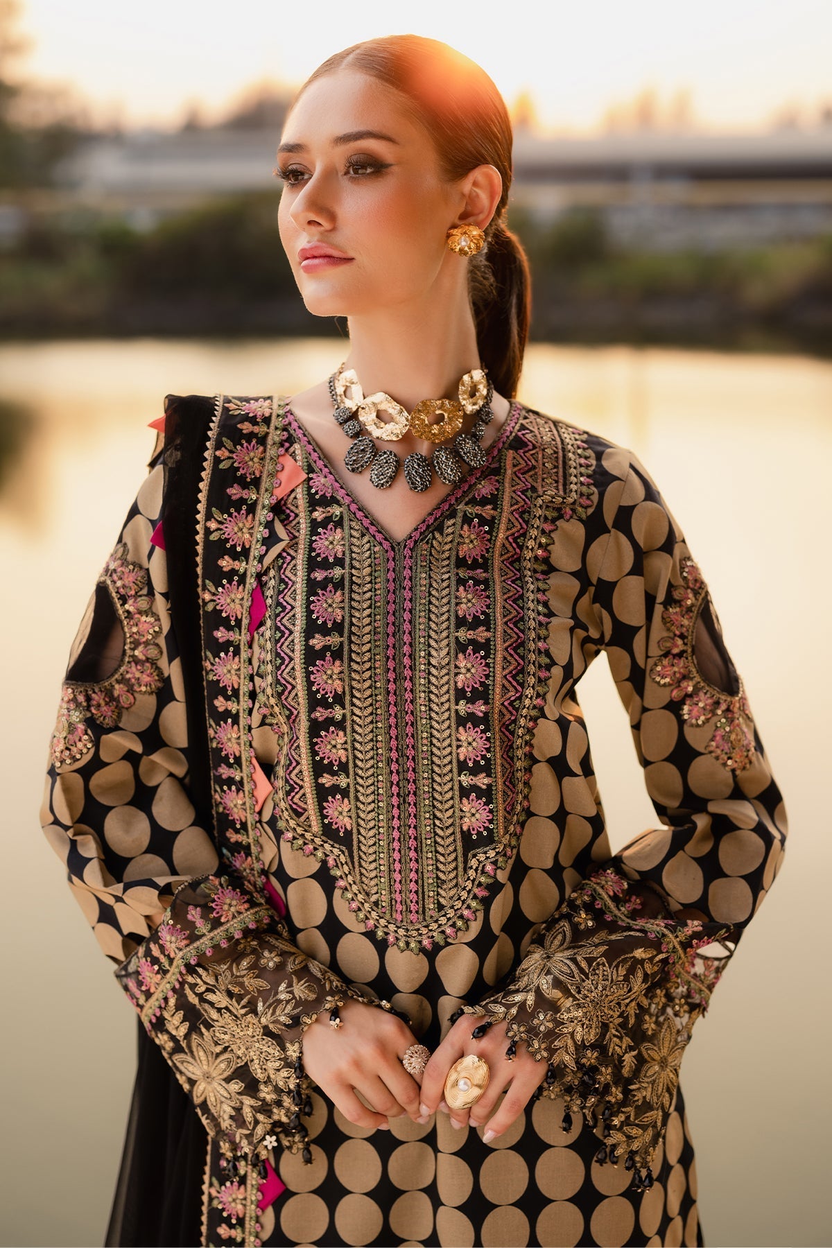 Charizma - Qara Festive Edit Lawn Collection 2025 Vol-01