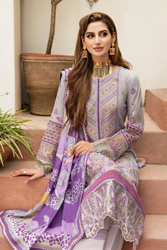 Ramsha - Riwayat Luxury Lawn Collection 2024 Vol-08