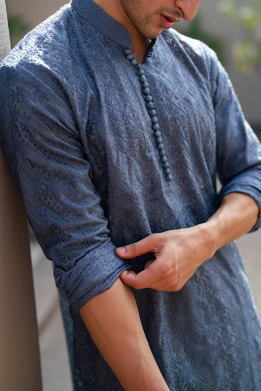 Embroidered Kurta Pants