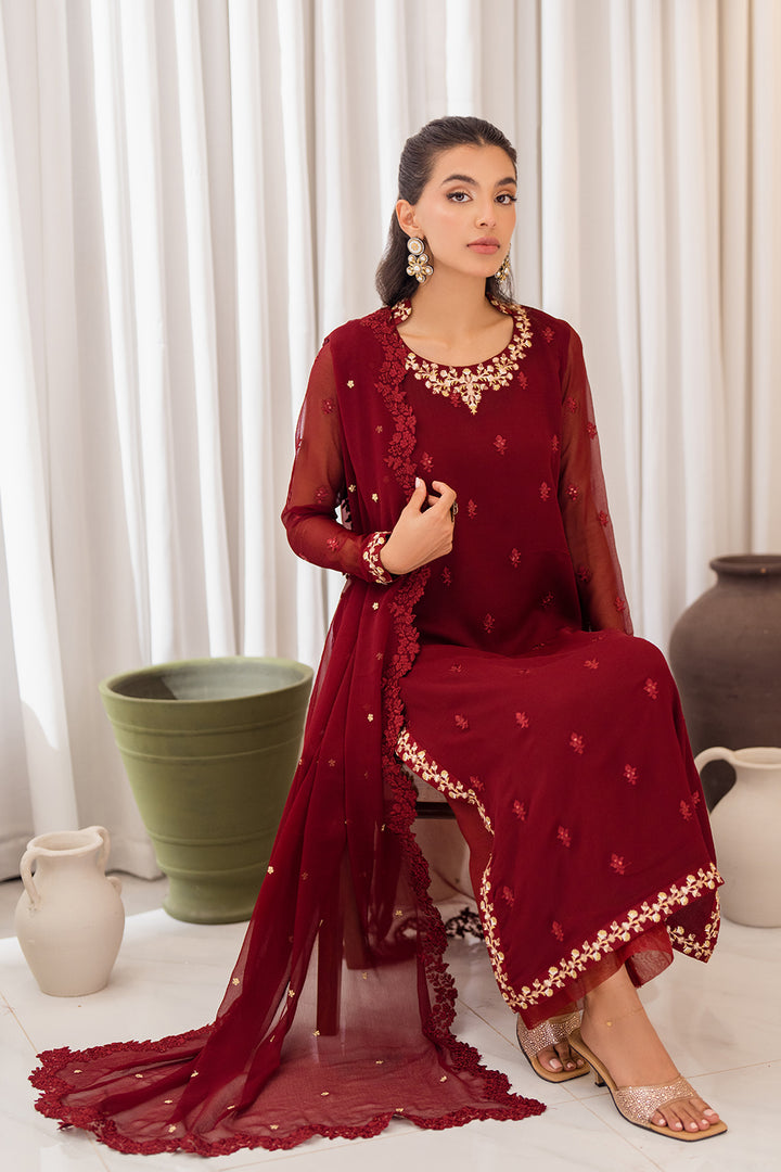 Azure - Timeless Moments Ensembles Chiffon Collection 2024