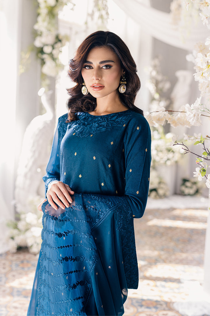 Azure - Ensembles Lawn Jacquard Eid Collection 2024