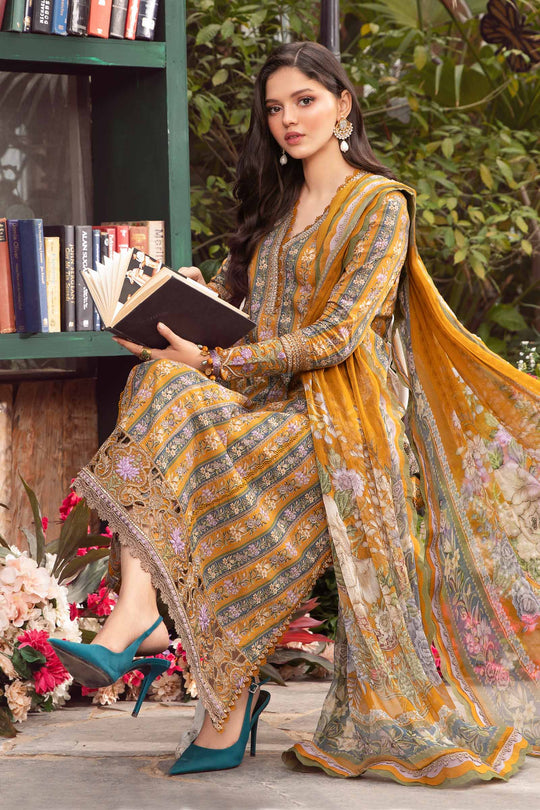 Maria B - Mprints Summer Lawn Collection 2024 Vol-01