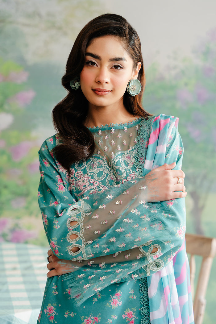 Afrozeh - The Floral Charm Lawn Collection 2024 Vol-01