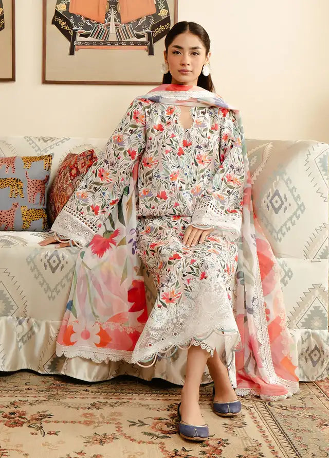 Afrozeh - Malina Embroidered Lawn Collection 2024