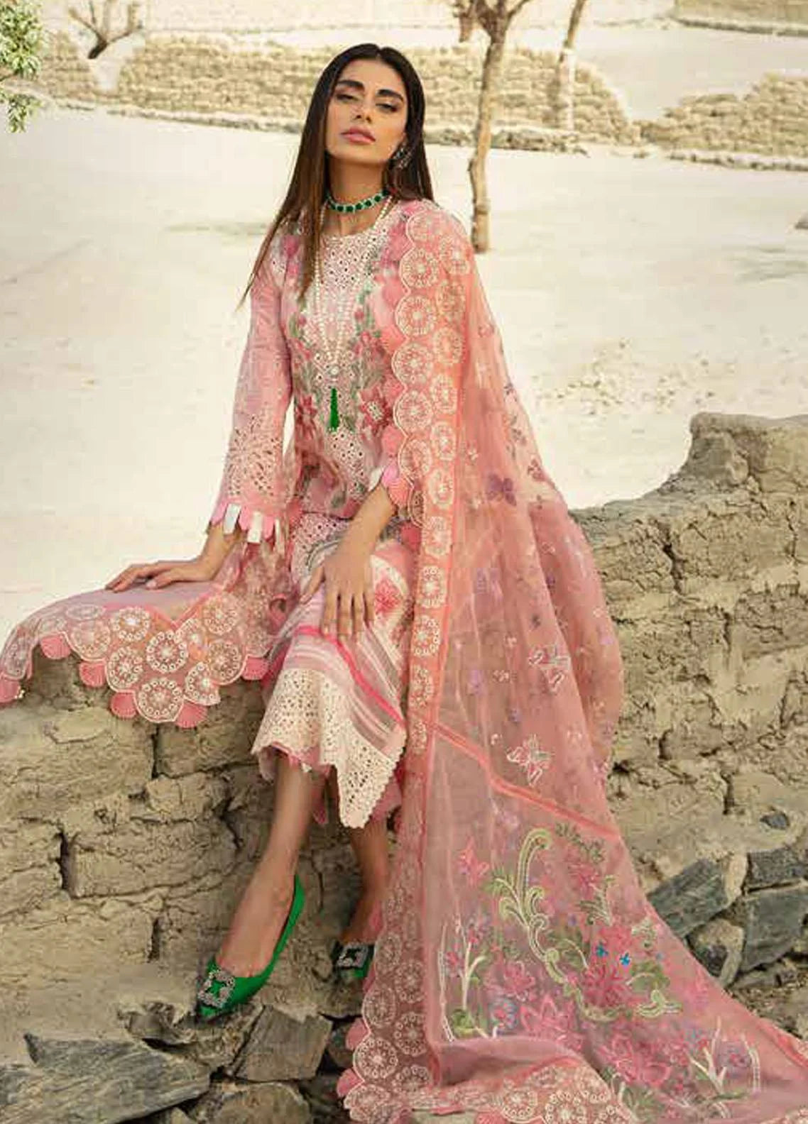 Maryam Hussain - Luxury Lawn Collection 2023 Vol-02