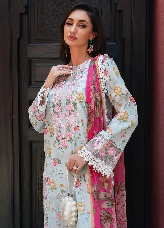 Saira Rizwan - Luxury Lawn Collection 2024 Vol-02