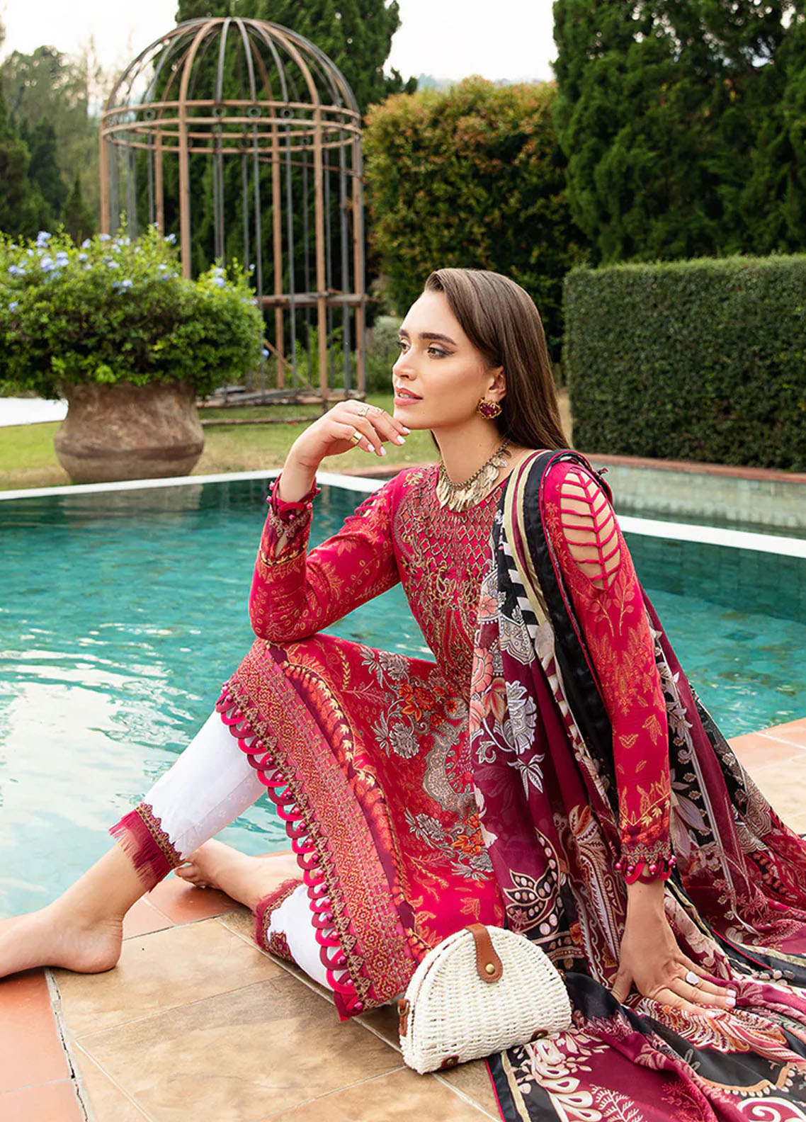 Gulaal - Springtime Ballet Luxury Lawn Collection 2024 Vol-01