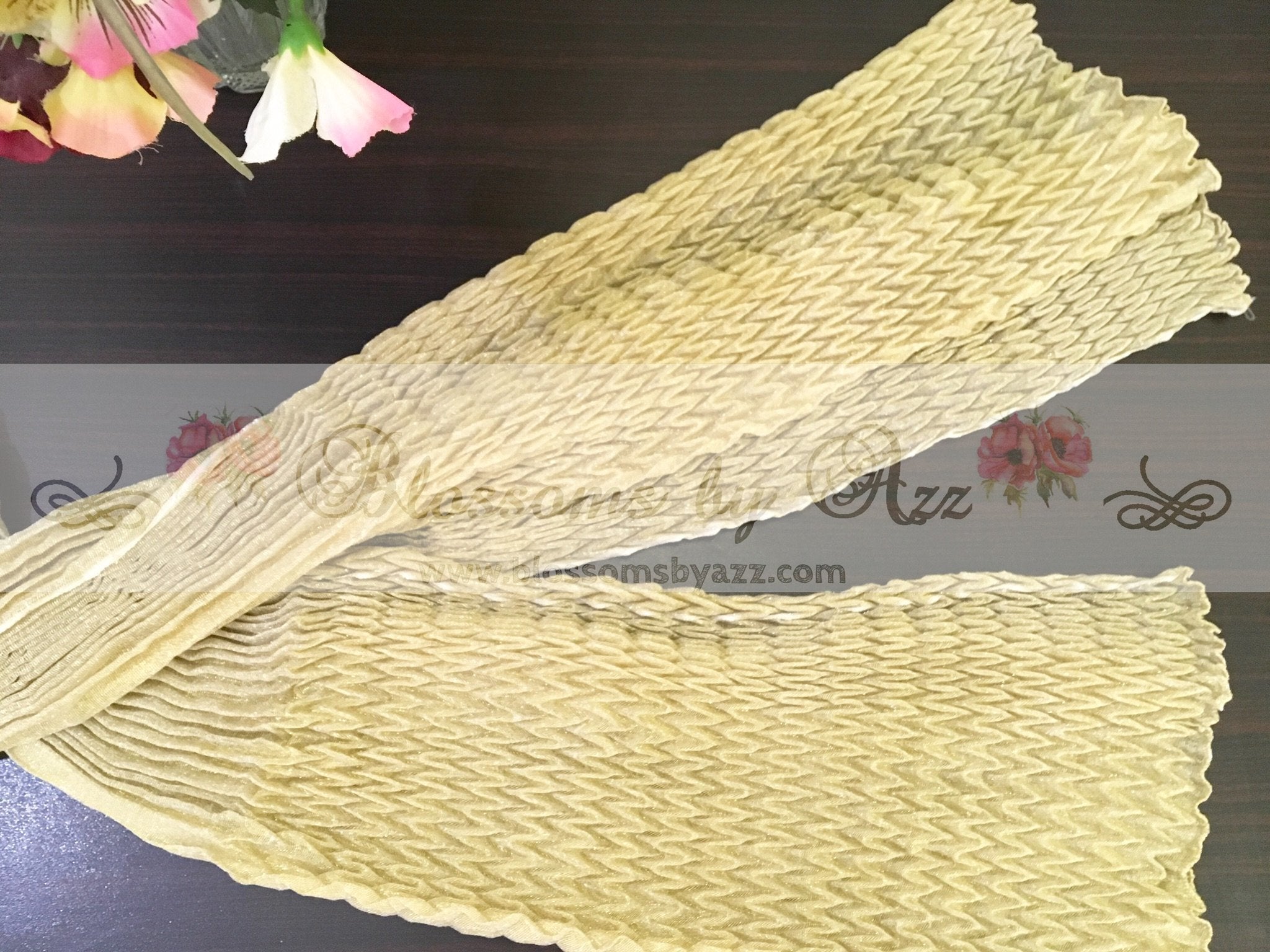 Mysoori Crush Dupatta - Blossoms by Azz