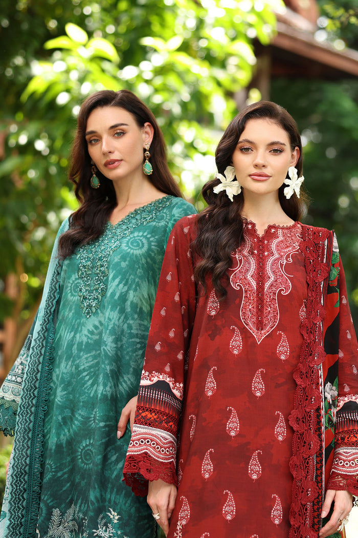 Nureh - Daily Delight Embroidered Viscose Slub Collection 2025