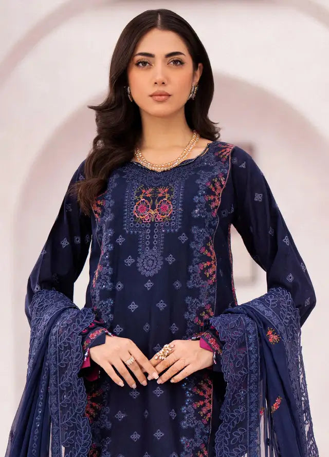 Emaan Adeel - Mellisa Luxury Lawn collection 2024