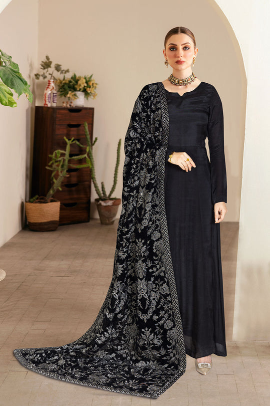 Ramsha Velvet Shawl - VA-59