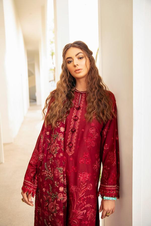 Baroque - Swiss Lawn 2020 - Tranquil Flora - Blossoms by Azz