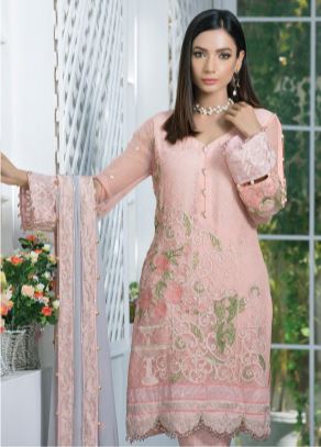 Gulaal - Chiffon - GE 02 - Blossoms by Azz