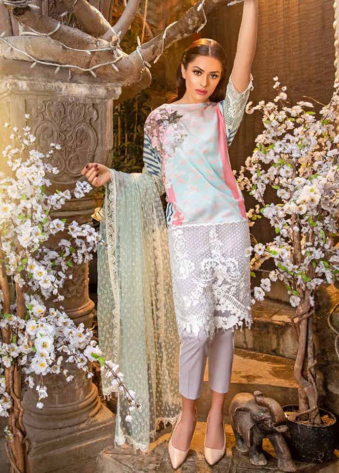 Sobia Nazir - Lawn Vol 2 - 6B - Blossoms by Azz