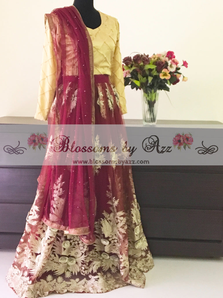 Lehnga Choli - Blossoms by Azz