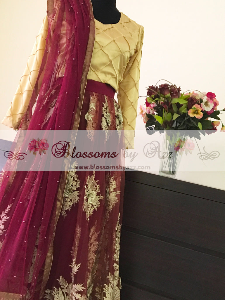 Lehnga Choli - Blossoms by Azz