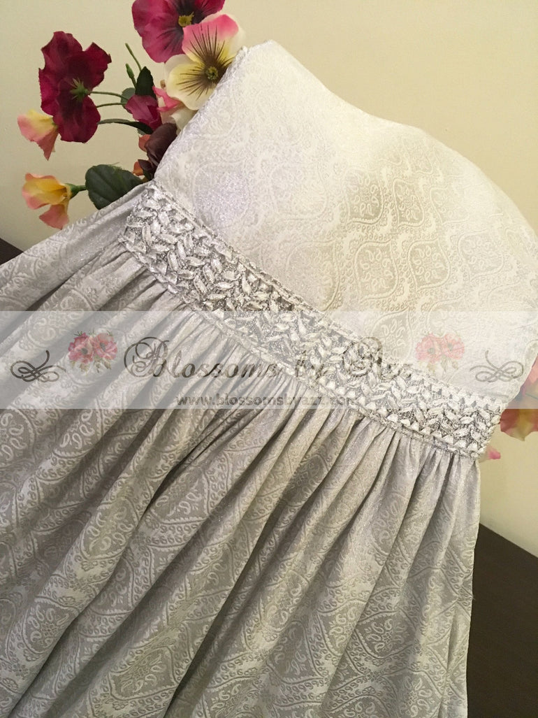Jamawar Elegance - Gharara Dress - Blossoms by Azz
