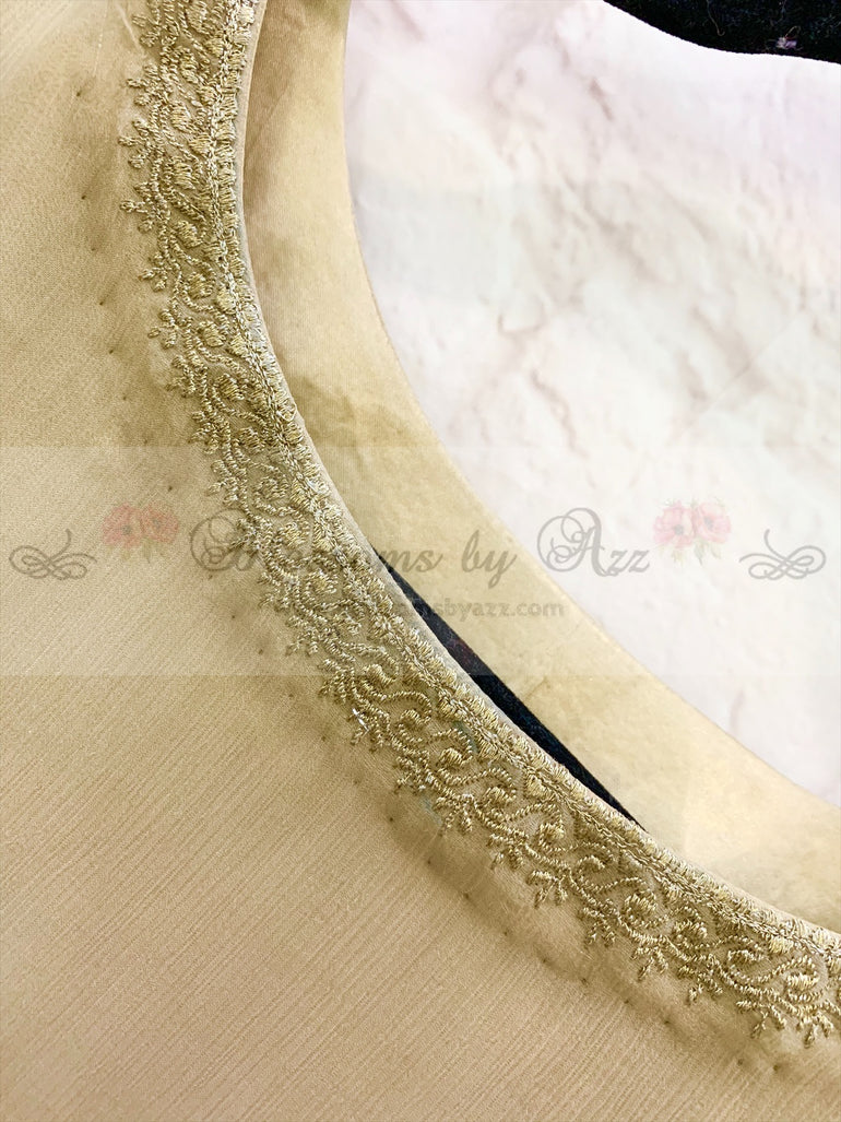 Gota & Resham Work Gharara Outfit - Blossoms by Azz