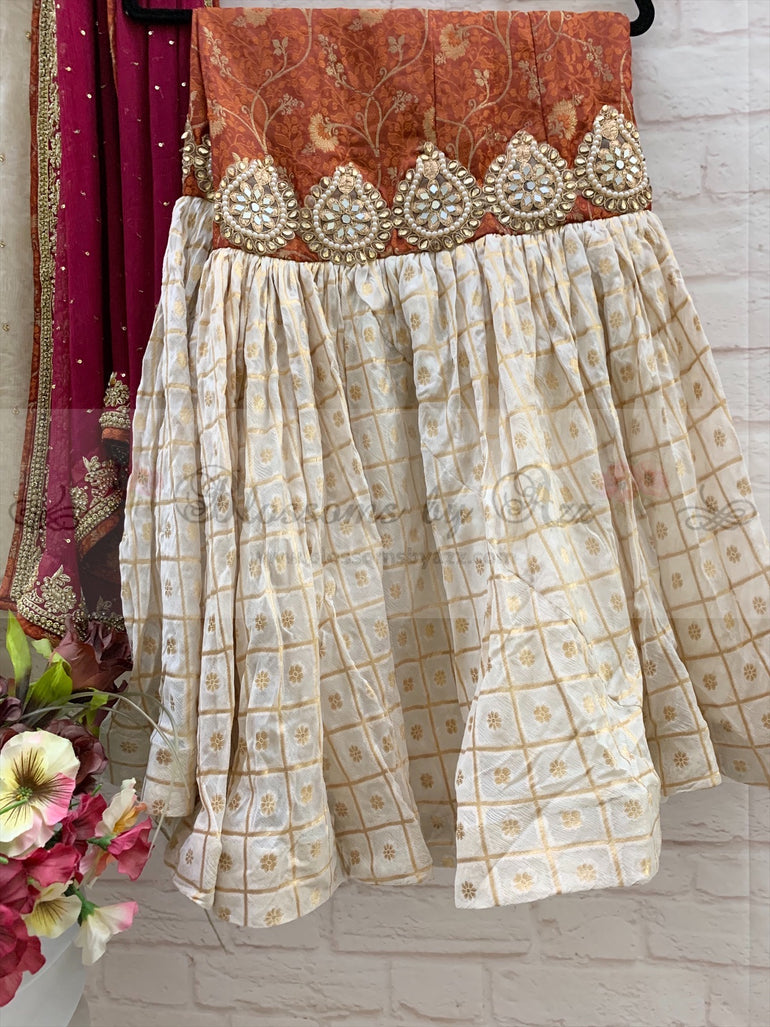 Wedding Wear Gharara Outfit - Blossoms by Azz