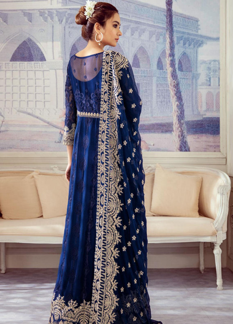 Iznik - Imperial Dreams Collection - 03 Navy Jewel - Blossoms by Azz