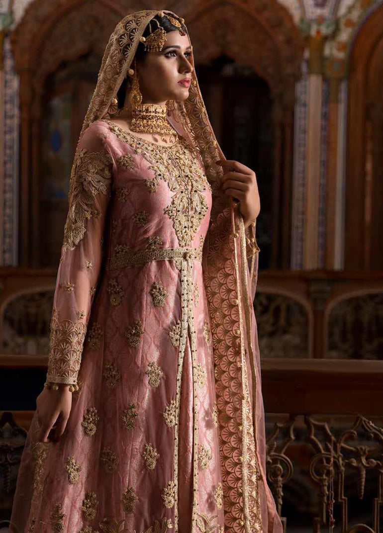 Maryum N Maria Embroidered Chiffon Stitched 3 Piece Suit MNM19B 04 - Bridal Collection - Blossoms by Azz