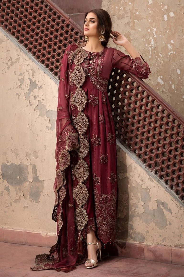 Motifz - Luxury Collection 2020 - 2349 Garnet Stripe - Blossoms by Azz