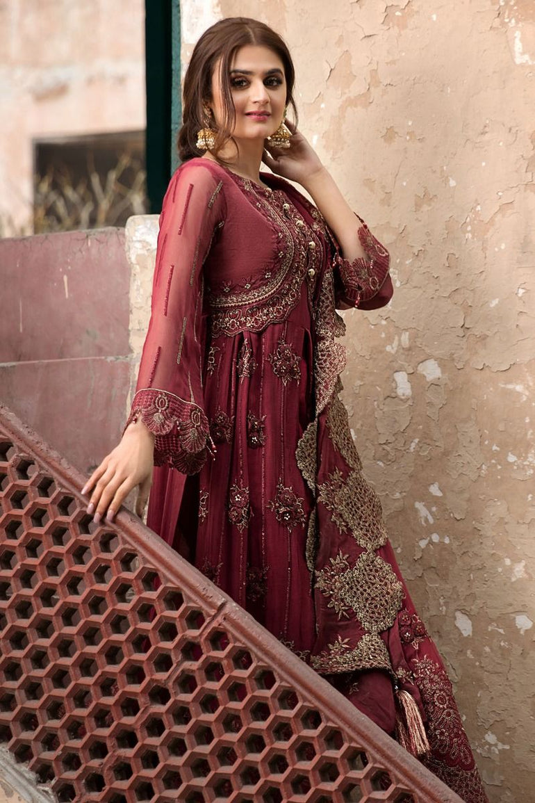 Motifz - Luxury Collection 2020 - 2349 Garnet Stripe - Blossoms by Azz