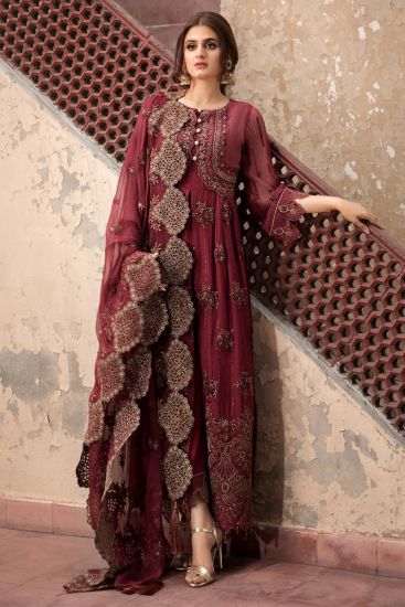 Motifz - Luxury Collection 2020 - 2349 Garnet Stripe - Blossoms by Azz