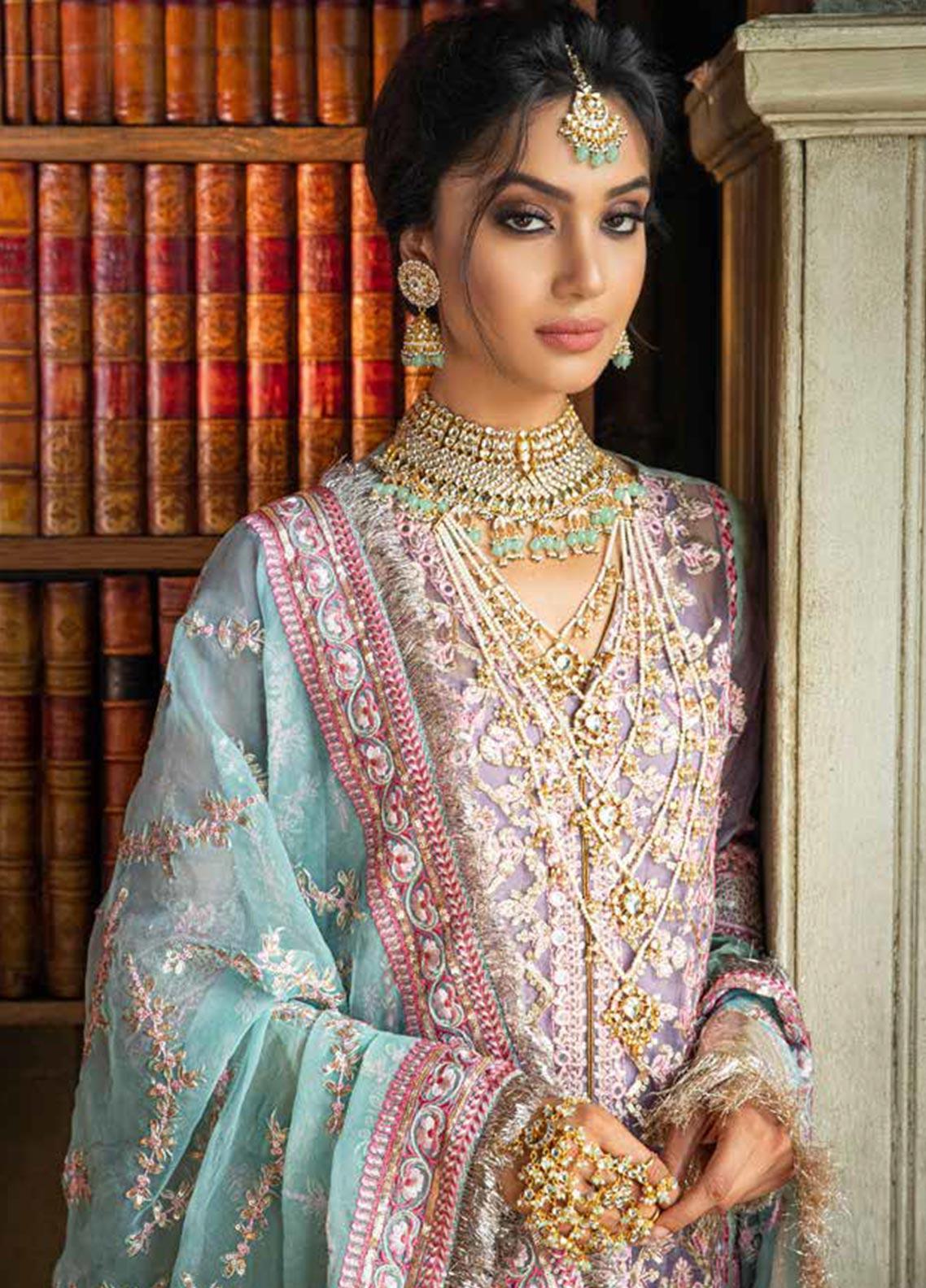 Sobia Nazir Embroidered Organza Stitched 3 Piece Suit SN19F 06 - Festive Collection - Blossoms by Azz